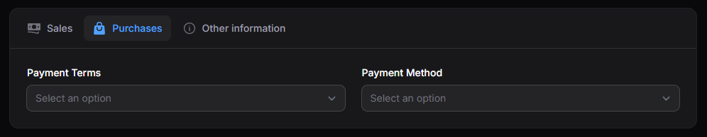 customer form